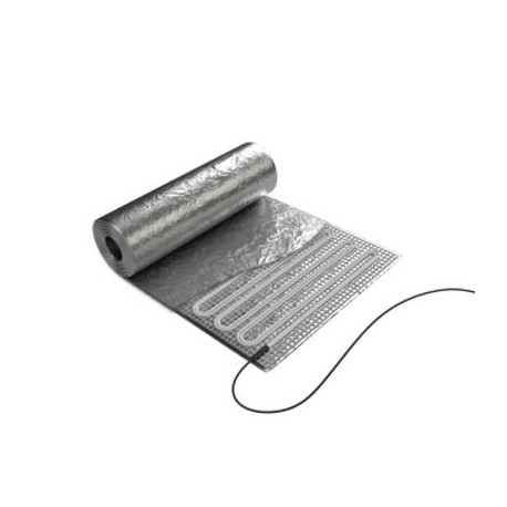 Film aluminium chauffant spécial rénovation Soleka - Parquet flottant - 700W - 7m²