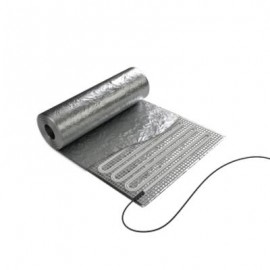 Film aluminium chauffant spécial rénovation Soleka - Parquet flottant - 1500W - 15m²