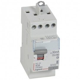 Interrupteur différentiel - 40A - 30mA - Type F - 230V - Vis/vis