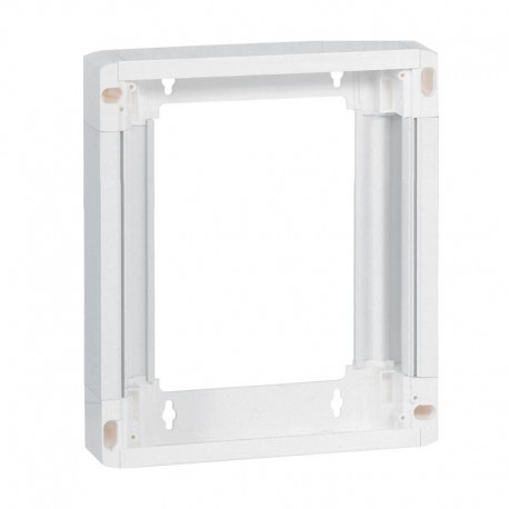Rehausse pour coffret DRIVIA - 13 modules - 1 rangée - Blanc RAL9003