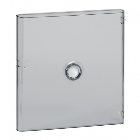 Porte transparente pour coffret Drivia de 18 modules et 2 rangées - IP 40 - IK 07