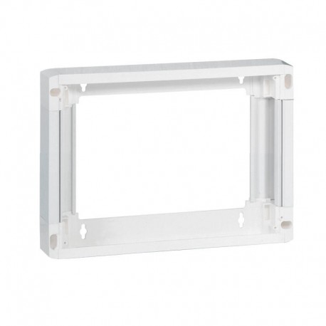 Rehausse pour coffret DRIVIA - 18 modules - 1 rangée - Blanc RAL9003