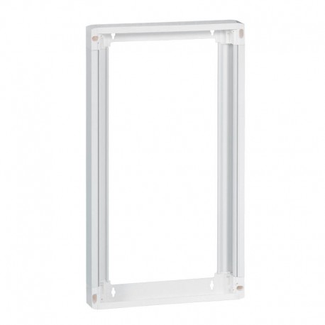 Rehausse pour coffret DRIVIA - 18 modules - 4 rangées - Blanc RAL9003