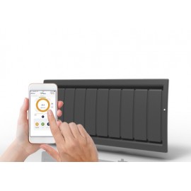 Radiateur électrique connecté Soleidou Smart ECOcontrol - Bas - 750W - Anthracite