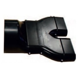 Manchette de raccordement ACR50/125 - Pluggit - ø125mm à oblong 2x50x114mm