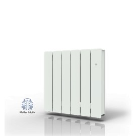 Radiateur électrique connecté NovaFluid Smart ECOcontrol - Horizontal - 750W - Blanc