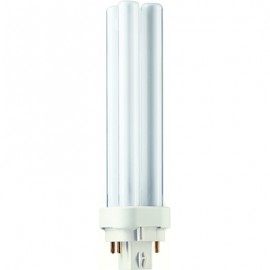 Lampe fluorescente MASTER PL-C - 4 broches - G24Q-2 - 18W - 3000K - 1200lm