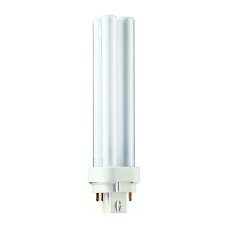 Lampe fluorescente MASTER PL-C - 4 broches - G24Q-2 - 16.5W - 3000K - 1200lm