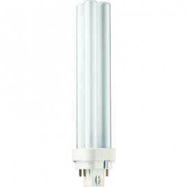 Lampe fluorescente MASTER PL-C - 4 broches - G24Q-3 - 26W - 3000K - 1800lm