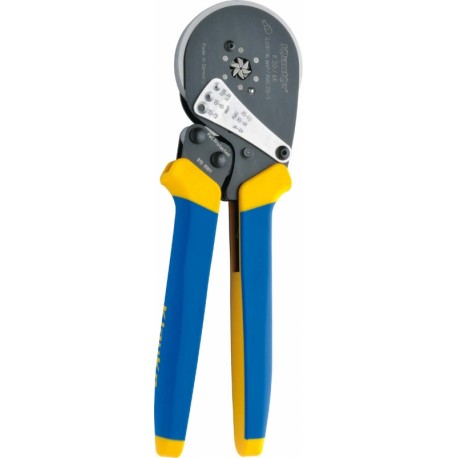 Pince à sertir pour embouts simples et doubles - 0,08 à 16 mm²