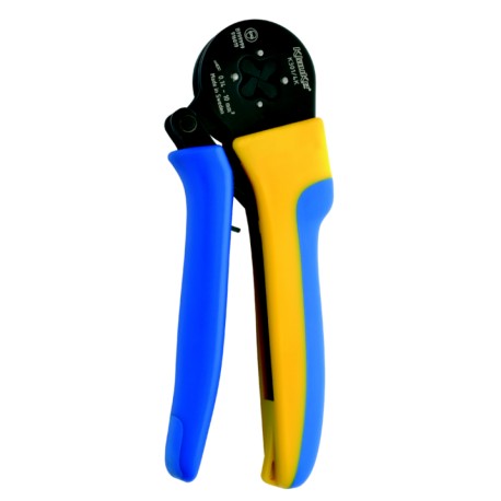 Pince à sertir pour embouts simples et doubles - 0,14 à 10 mm²
