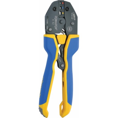 Pince à sertir pour raccords de câbles isolés - 0,5 à 6 mm²