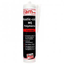 Cartouche mastic colle polymère DL Chemicals - Transparent