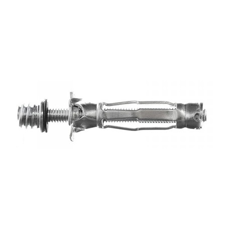 Petite coque de 25 chevilles métalliques Ramfix avec pattes à vis - Type 6x36