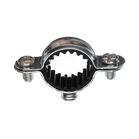 Boite de 100 colliers isophoniques simples - ø20mm - Acier