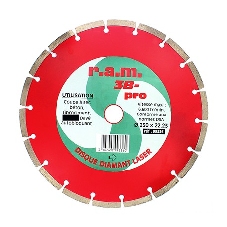 Disque diamant 3B-PRO - ø150mm - Epaisseur 1.9mm