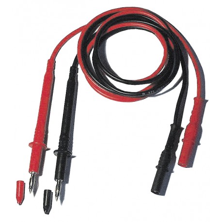 Kit de 2 cordons pointe de touche de sécurité - 4mm - Droit