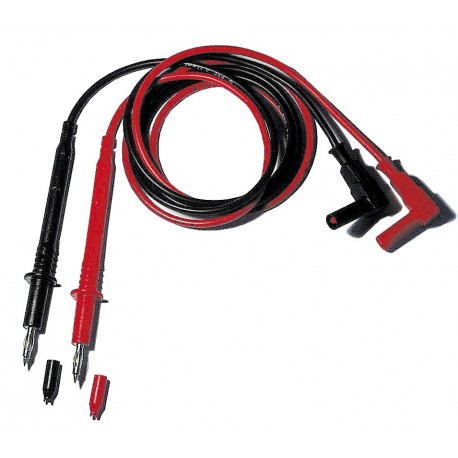 Kit de 2 cordons pointe de touche de sécurité - 4mm - Coudés