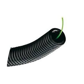 Gaine ICTA 3422 FTA noir - Fil tire-aiguille - ø50mm - 25m