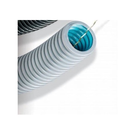 Gaine ICTA 3422 FTA gris - Fil tire-aiguille - ø25mm - 100m