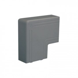 Angle plat NPAN - Pour goulotte 60x40mm - Gris