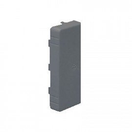 Embout LAN - Pour goulotte 80x40mm - Gris