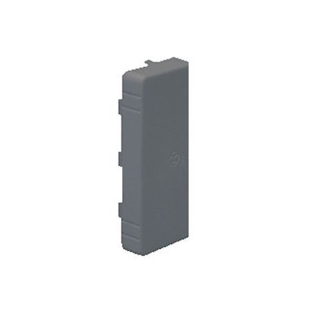 Embout LAN - Pour goulotte 80x40mm - Gris