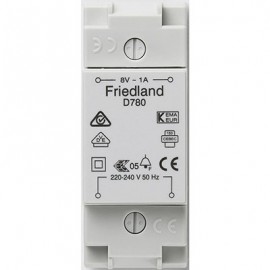 Transformateur d'alimentation pour Carillon gamme Fridland - Saillie ou rails DIN