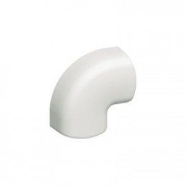 Angle plat CAP - Pour conduit de climatisation 65x50mm - Blanc