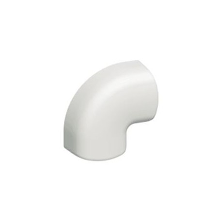 Angle plat CAP - Pour conduit de climatisation 65x50mm - Blanc