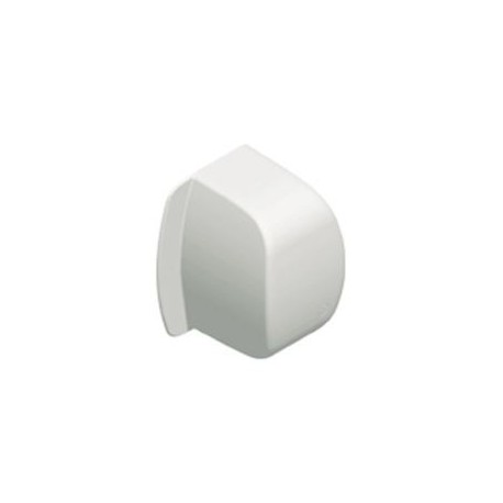 Embout CTT - Pour conduit de climatisation 120x75mm - Blanc