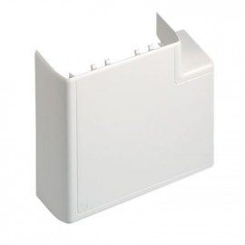 Angle plat NPAN - Pour goulotte TerCia 164x55mm - Blanc