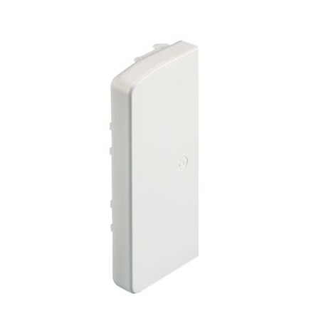 Embout LAN - Pour goulotte Tercia 200x55mm - Blanc