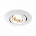 
                                    Spot encastré Easy-Install QPAR51 orientable - 20W - Rond - Blanc mat - Sans ampoule
                                