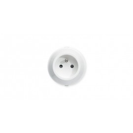 Prise de courant AP-SO PC - 2P+T - 16A - Blanc