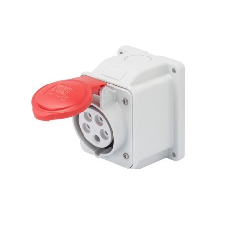 Socle de prise saillie série IEC 309 HP - 380/415V - 32A - 3P+N+T - IP44