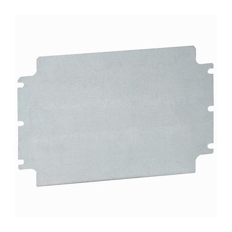 Plaque pleine acier pour boîtier industriel Atlantic - 200x300mm
