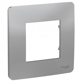 Plaque Unica Studio - Aluminium - 2 modules - 1 poste
