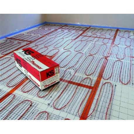 Plancher rayonnant électrique KS L 60 - 100W/m2 - 580W - 34.4ML