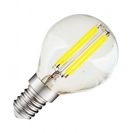 Ampoule LED à filament COB bulb - E14 - 4W - 4000K - 495lm - Non dimmable