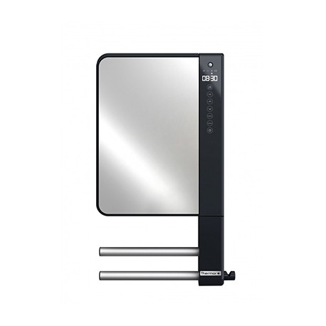 Radiateur sèche serviettes - Illico 3 - Avec soufflerie - 1800W - Miroir