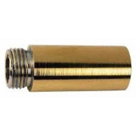 Rallonge de robinet - Mâle/Femelle - Ø3/4” - Longueur 50mm - Laiton brut