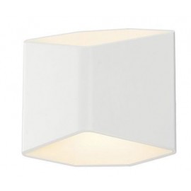 Applique Cariso WL-2 LED - 11W - 3000K - Carrée - Blanc
