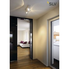 Applique et plafonnier KALU 3 lampes - QPAR111 - 225W - Rond - Blanc mat