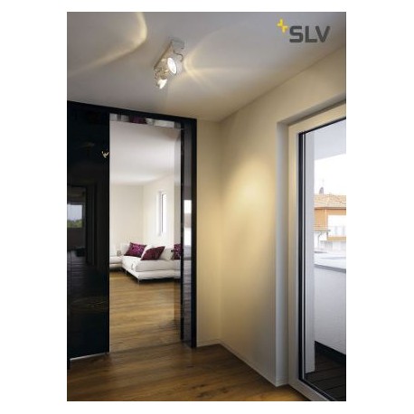 Applique et plafonnier KALU 3 lampes - QPAR111 - 225W - Rond - Blanc mat