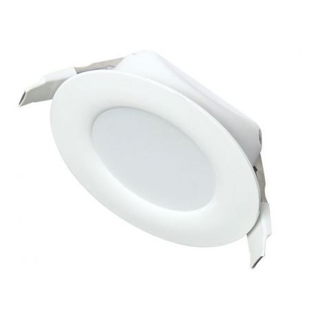 Spot encastré Plafonnier LED 8W - Ø 85mm - 4000K - avec alimentation - Blanc