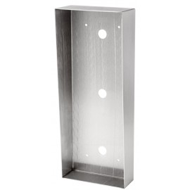 Cadre saillie CSJPDVFLBM inox avec visière - Pour JPDVFLBM, IXDVFCVBM et IXBAFCVBM - Inox