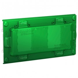 Support de fixation Unica - Plastique - 1 poste - 4 modules