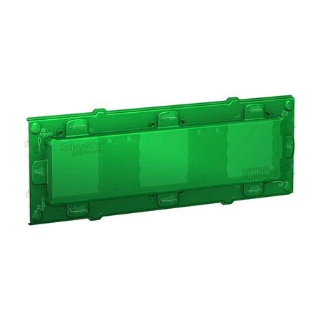 Support de fixation Unica - Zamak - 1 poste - 6 modules
