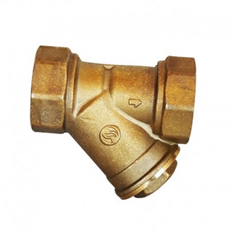 Filtre à tamis en Y 1/2” - Laiton - Femelle/Femelle - 16 bar
